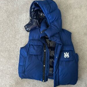 AMIRI embroidered vest.